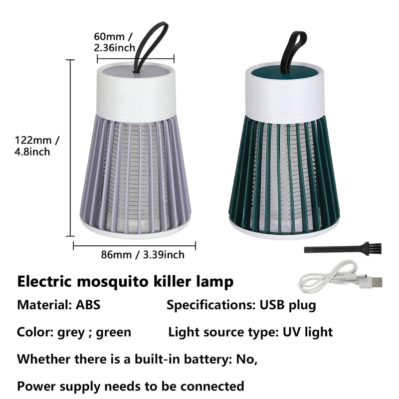 lâmpada Usb 5v Electric Shock Anti Mosquito